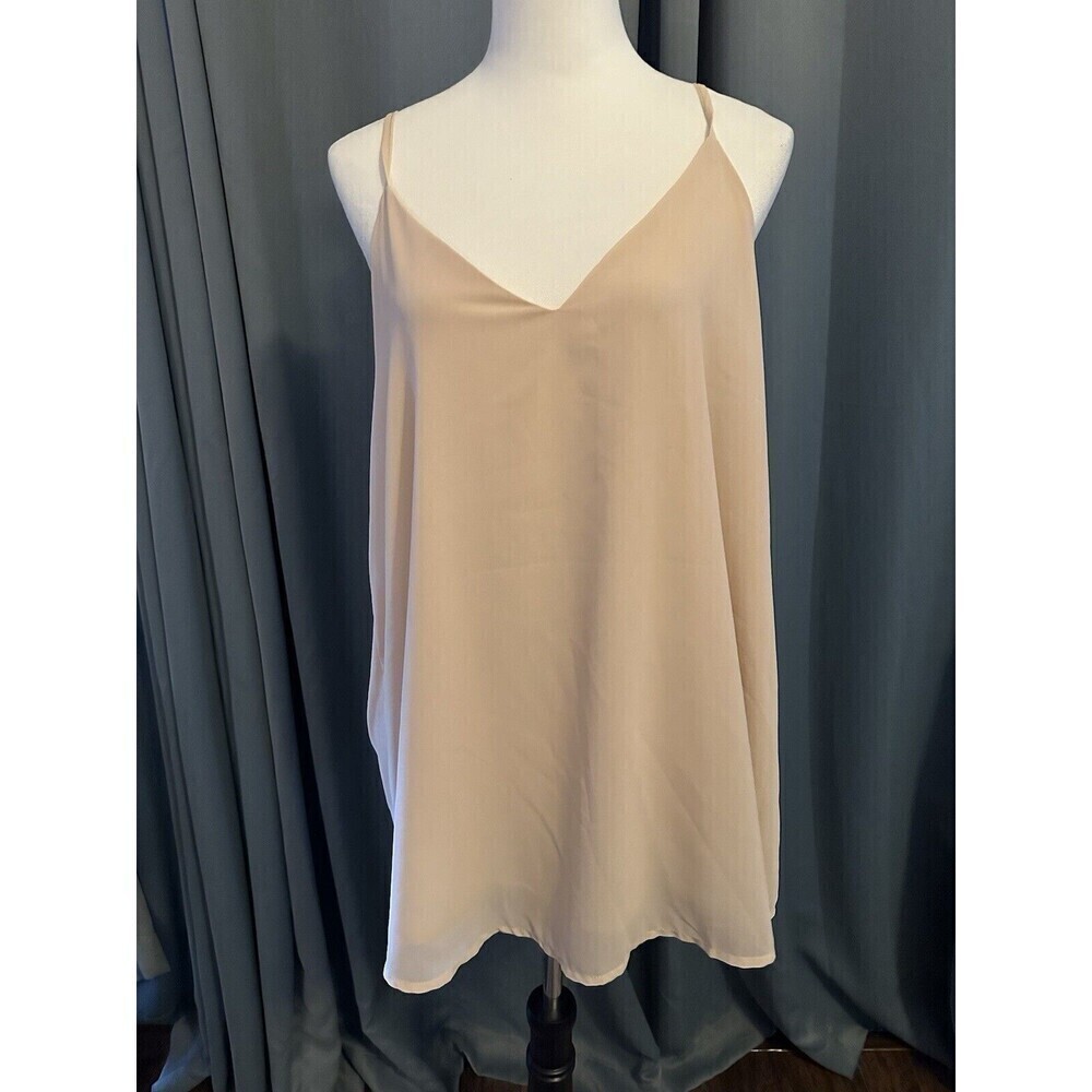 SOTEER Size XXL Women’s Beige Light Weight Camisole  Top